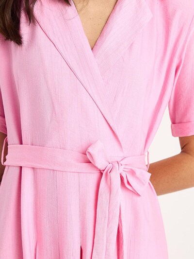 Bianco Lucci Jurk in de kleur Lichtroze, Productweergave