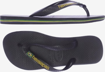 HAVAIANAS Sandalen 39 in Schwarz: Vorderseite