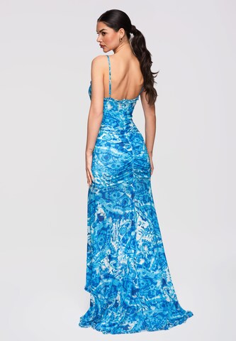Ombre Avondjurk in Blauw