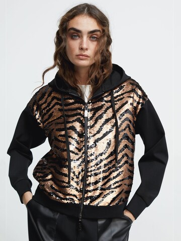 Lola Casademunt Sweat jacket in Black: front