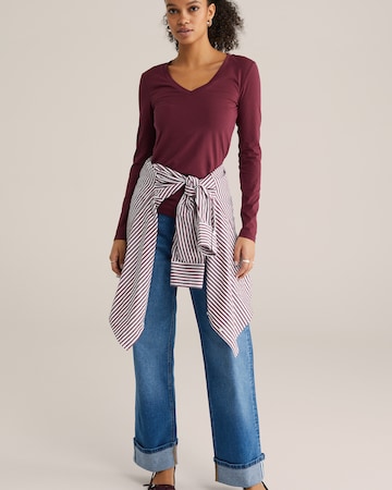 WE Fashion Tričko – fialová