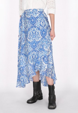 DreiMaster Vintage - Saia em azul: frente