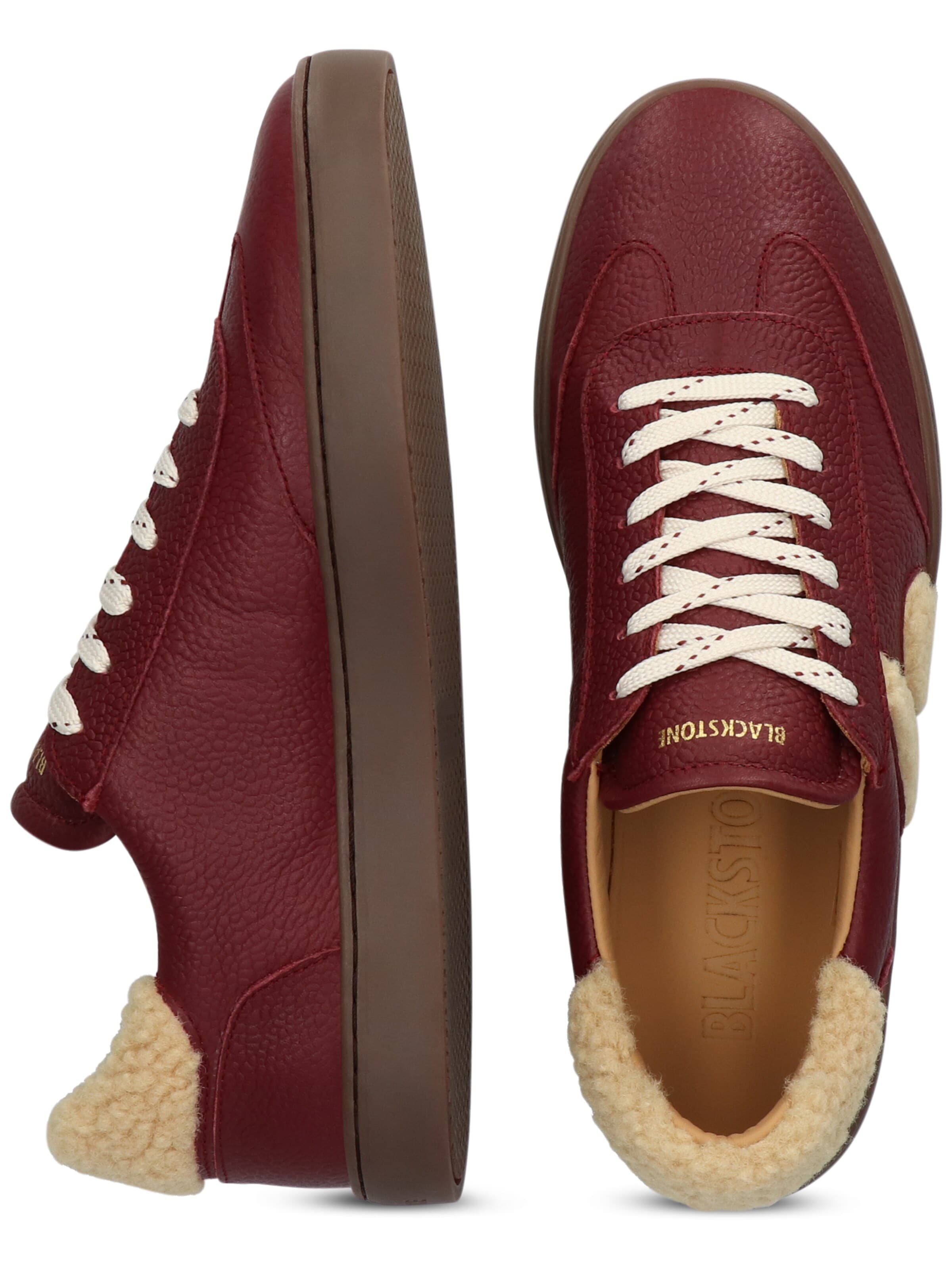 BLACKSTONE - Zapatillas deportivas bajas 'SIERRA NATUK' en rojo