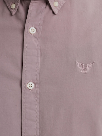 PME Legend Regular fit Overhemd 'American Classic shirt' in Lila