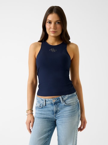 GUESS Top in Blue: front
