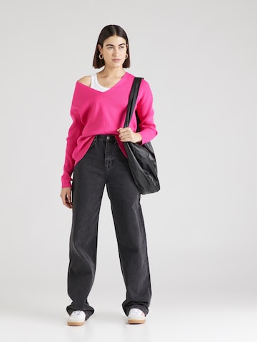 ESPRIT Sweter w kolorze różowy