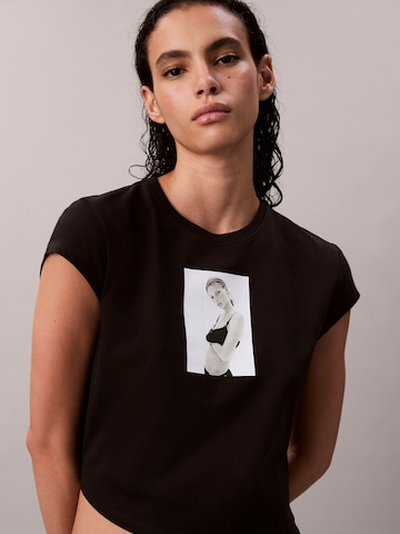 Calvin Klein - Camisa 'CLASSIC KATE' em preto