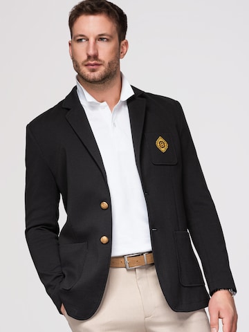 Coupe slim Veste de costume Ombre en noir