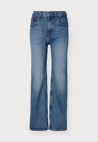 Abercrombie & Fitch Широкий Джинсы в Синий: спереди