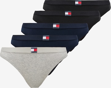 Tommy Hilfiger Underwear Thong in Blue: front