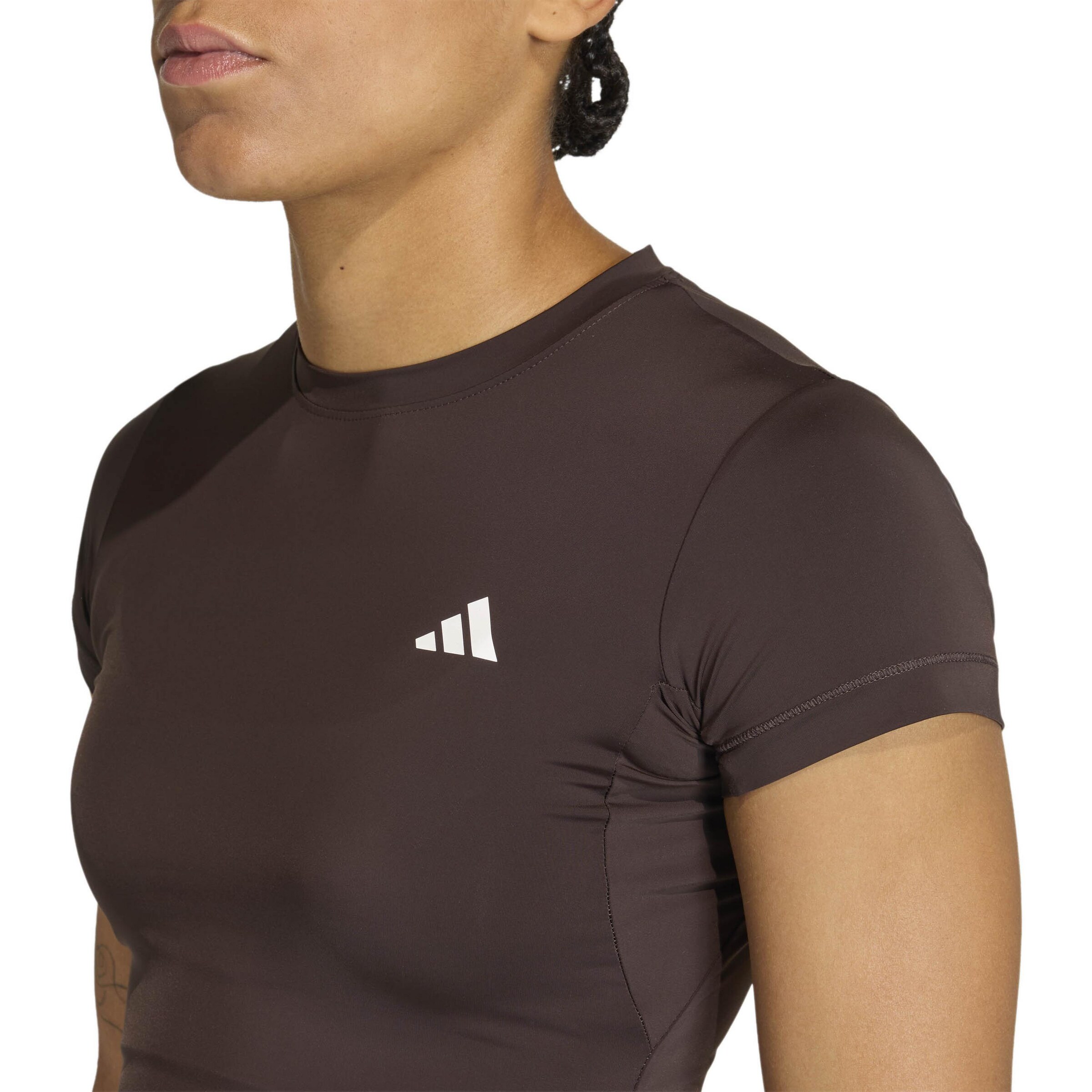ADIDAS PERFORMANCE Funktionsshirt in Braun