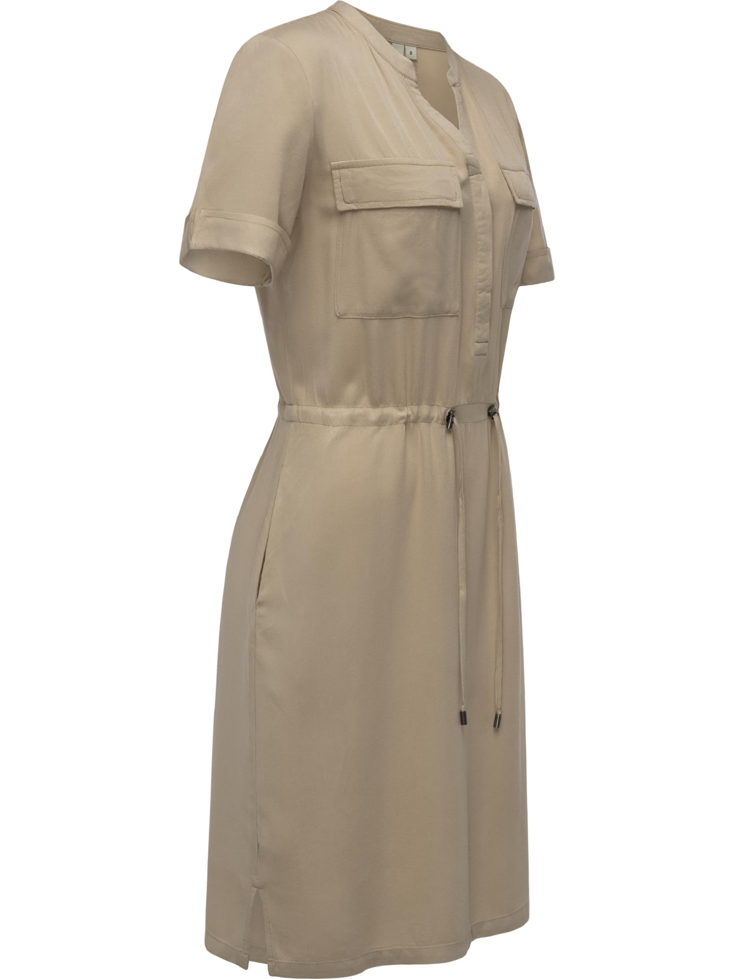 Ragwear Shirt dress 'Roisana' in Beige