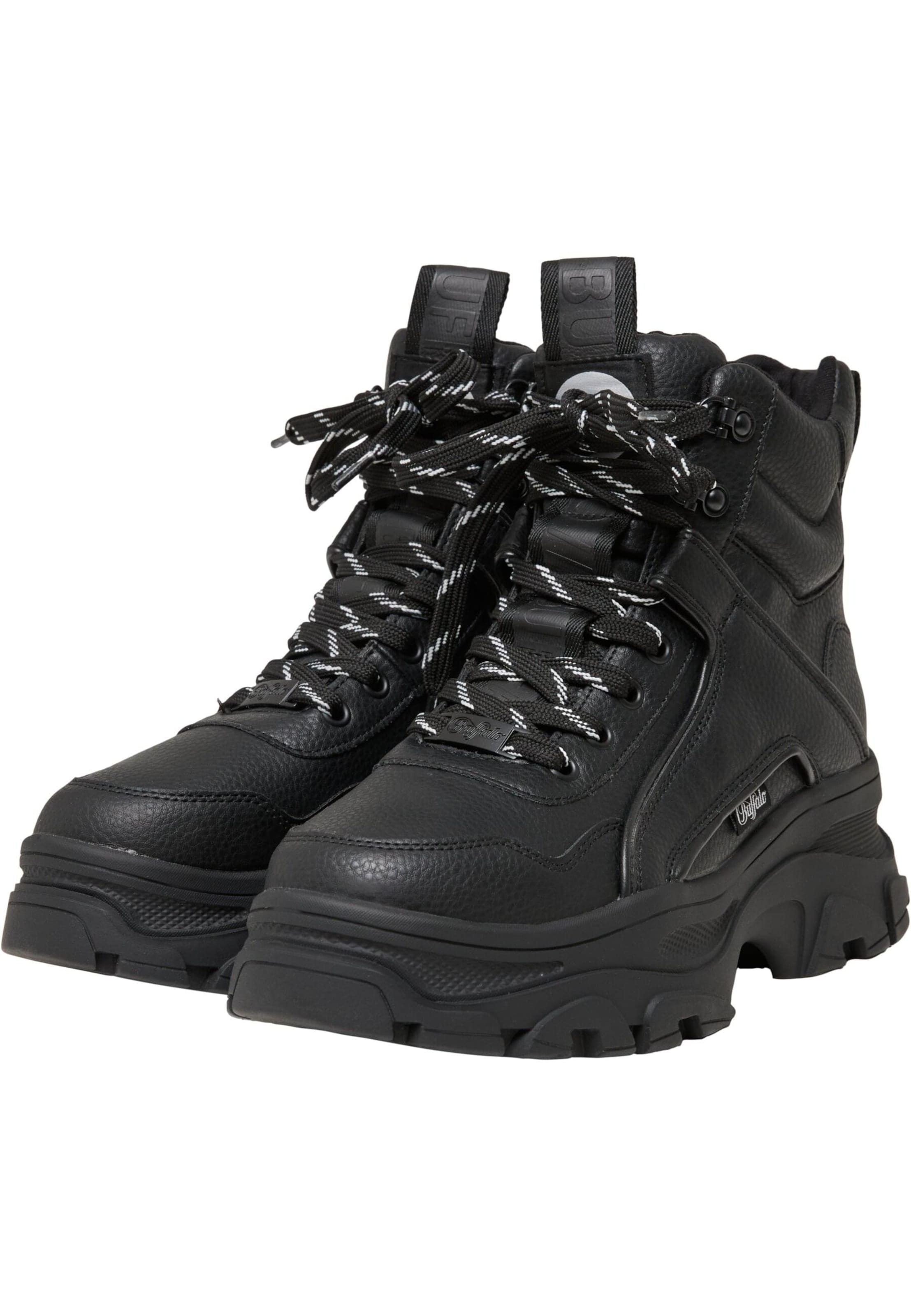BUFFALO Lace-up boot 'Venom' in Black