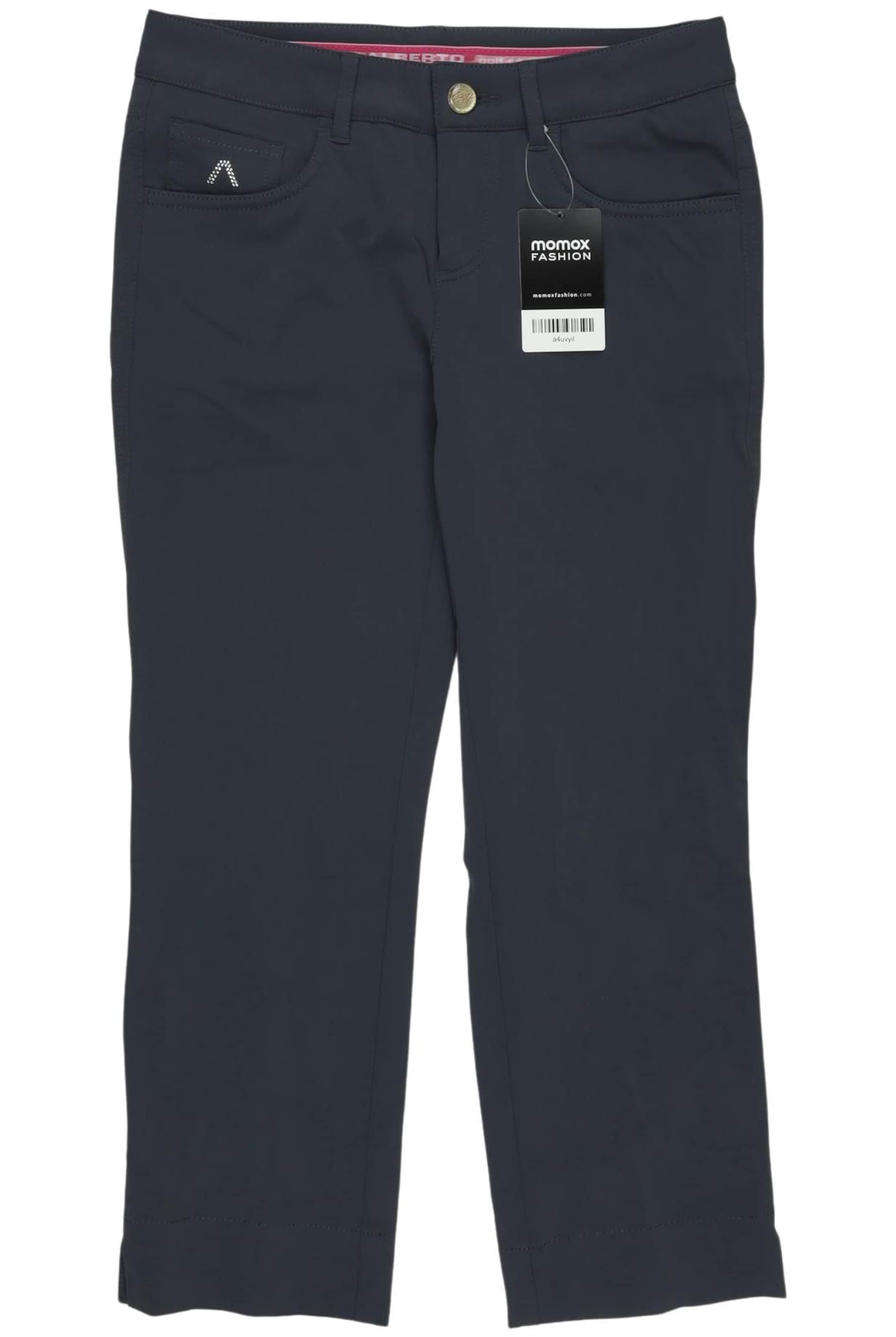 Alberto Pants in XXS in Blue: front