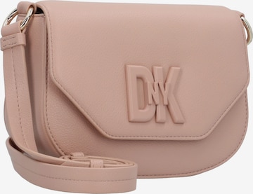 DKNY Axelremsväska 'Seventh Avenue' i beige