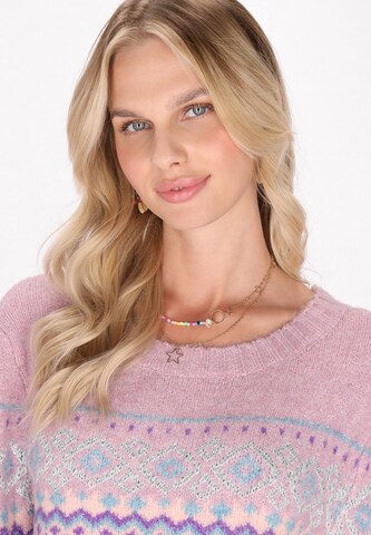 Pull-over IZIA en violet