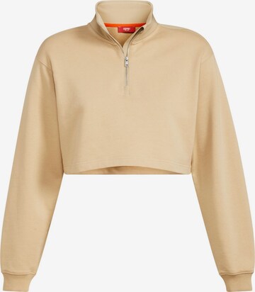 Sweat-shirt ESPRIT en beige : devant