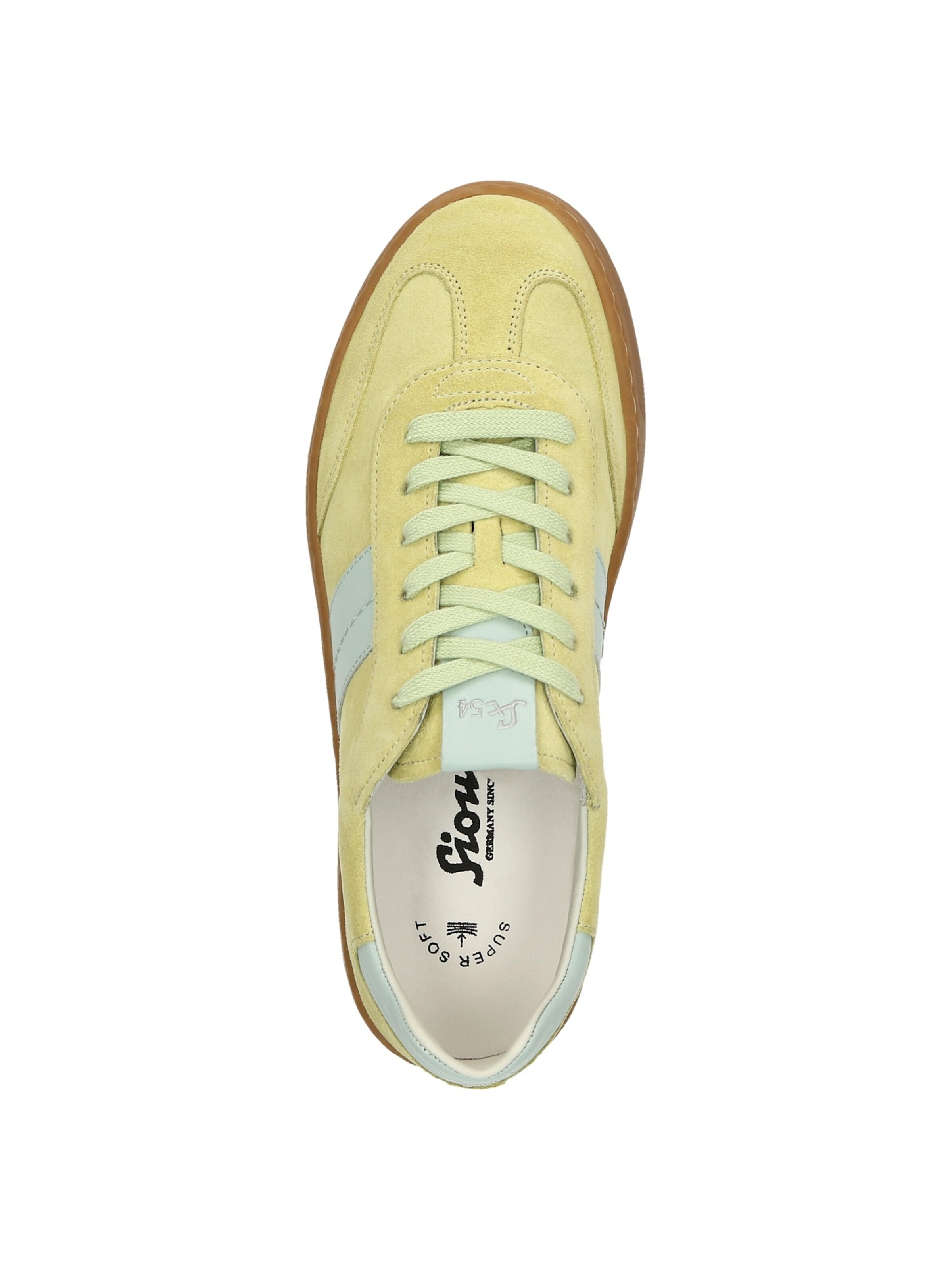 SIOUX Sneakers laag 'Tedroso-DA-717' in Geel