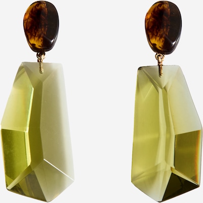 MANGO Korvakoru 'NAZARET' värissä kulta / pastellinvihreä, Tuotenäkymä
