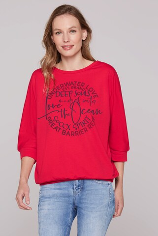 Soccx Sweatshirt in Red: front