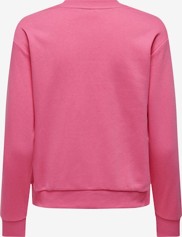 JDY Sweatshirt 'Paris' in Pink