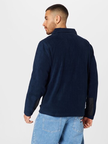 Denim Project Fleece jas in Blauw