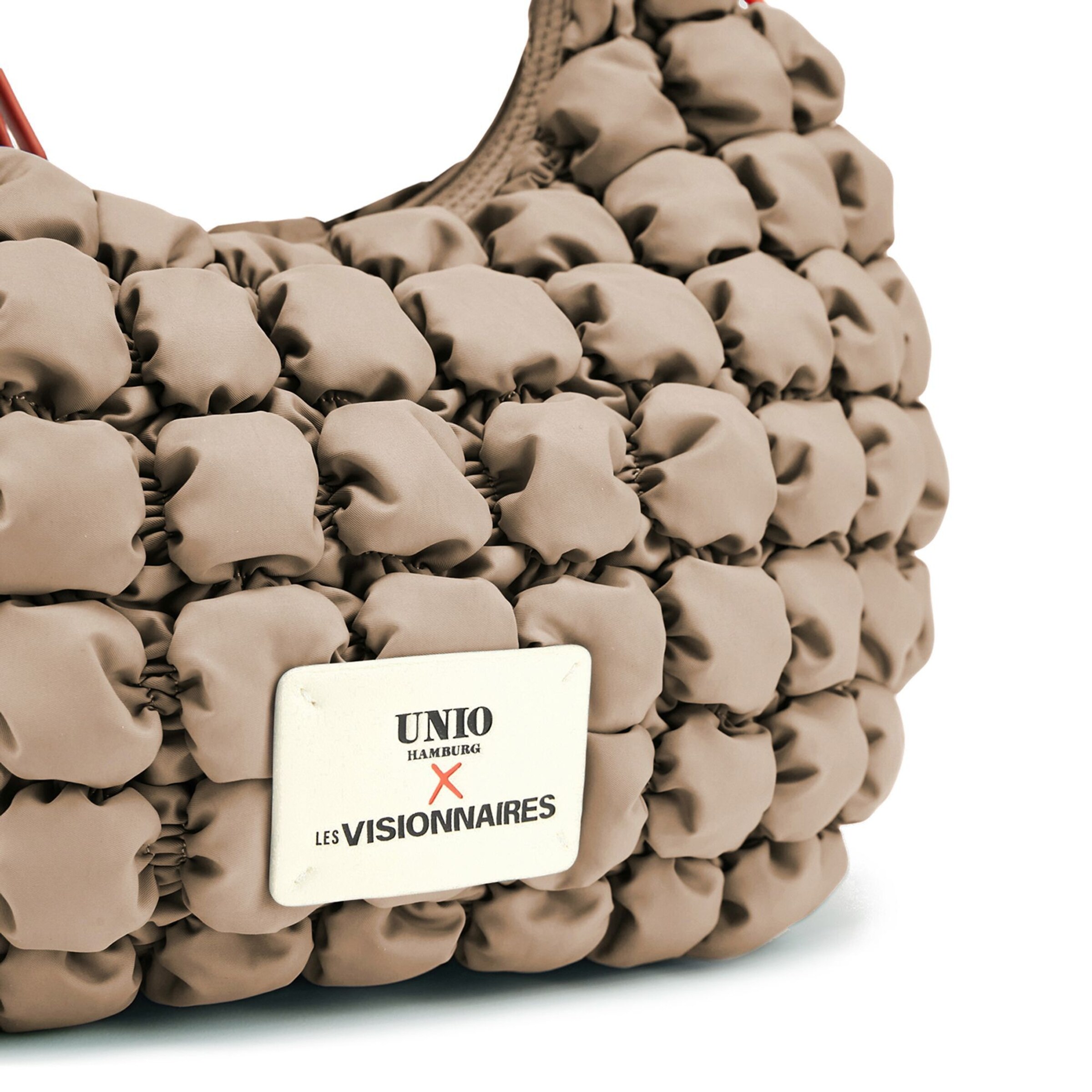 Borsa a tracolla 'Unio' di Les Visionnaires in beige