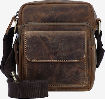 Borsa a tracolla 'Vintage 1542' di GREENBURRY in marrone: frontale