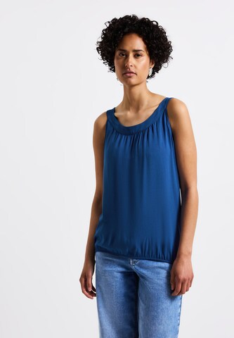 STREET ONE Top in Blau: Vorderseite