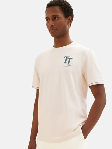 TOM TAILOR Shirt in Beige