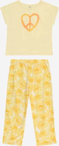 Carter's - Pijama em amarelo: frente