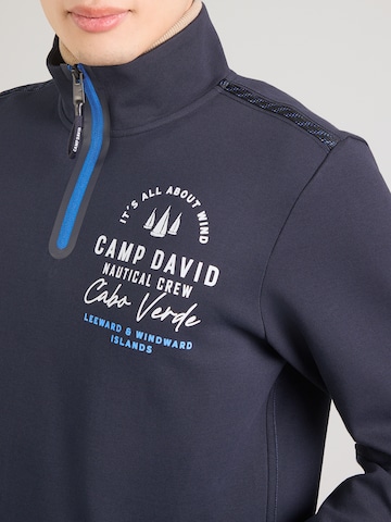 CAMP DAVID Sweatshirt in Blue