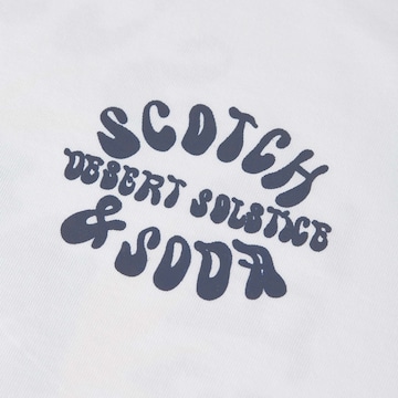 Maglietta di SCOTCH & SODA in bianco