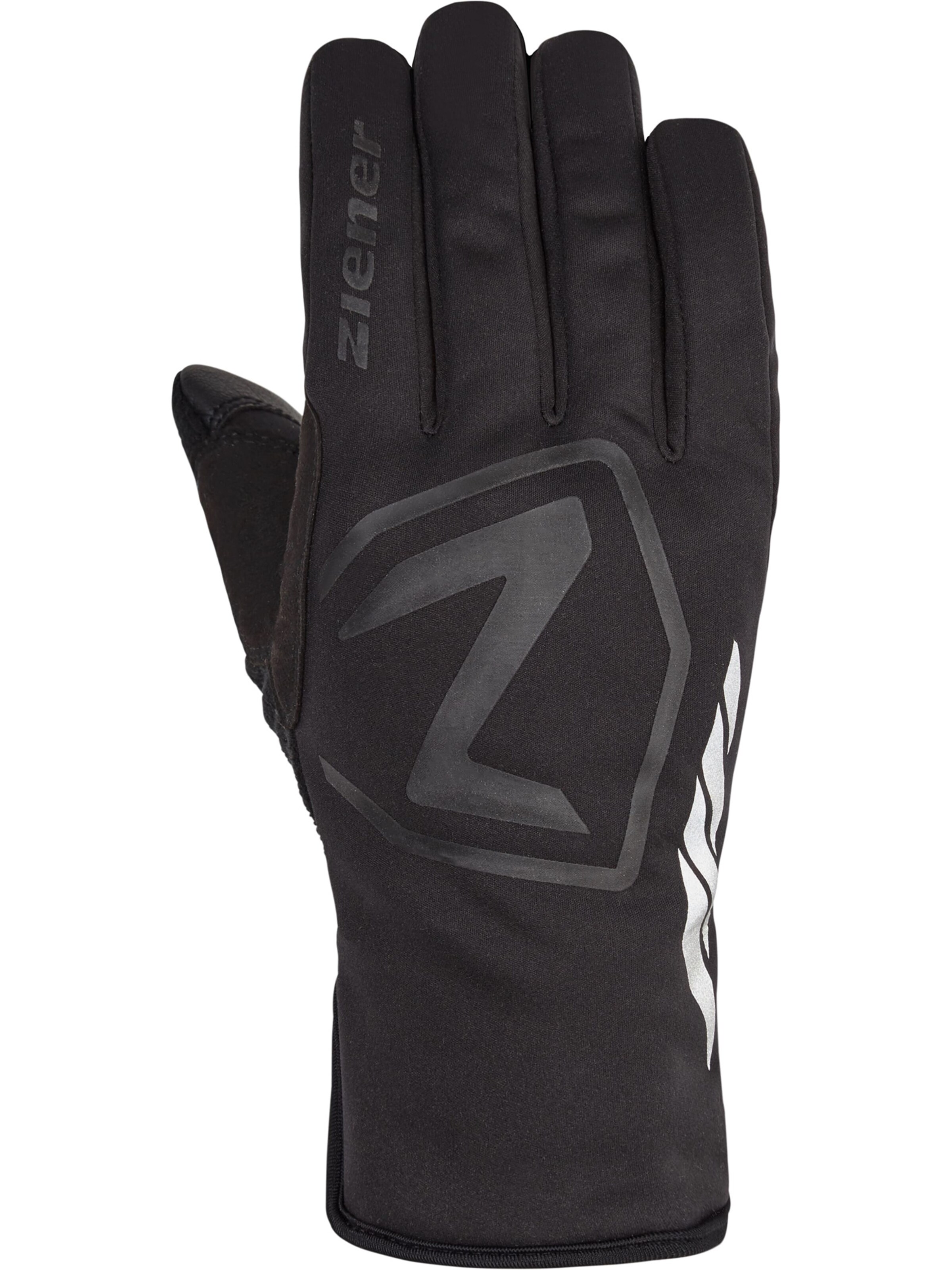 ZIENER Athletic Gloves 'Daqua' in Black