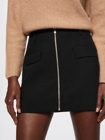 MANGO Skirt in Black: front