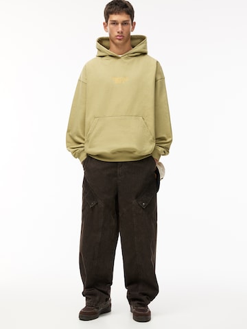 Pull&Bear Sweatshirt i grön