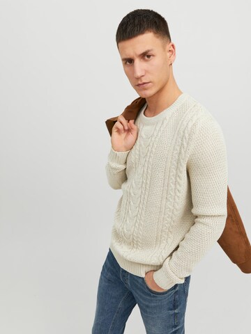 JACK & JONES - Jersey 'CRAIG' en blanco