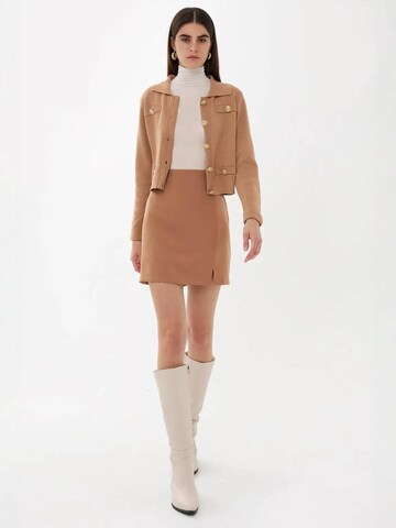 Hiccup Skirt in Brown