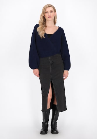 DreiMaster Vintage Knit cardigan in Blue
