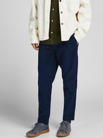 Regular Pantalon 'Ace' JACK & JONES en bleu : devant