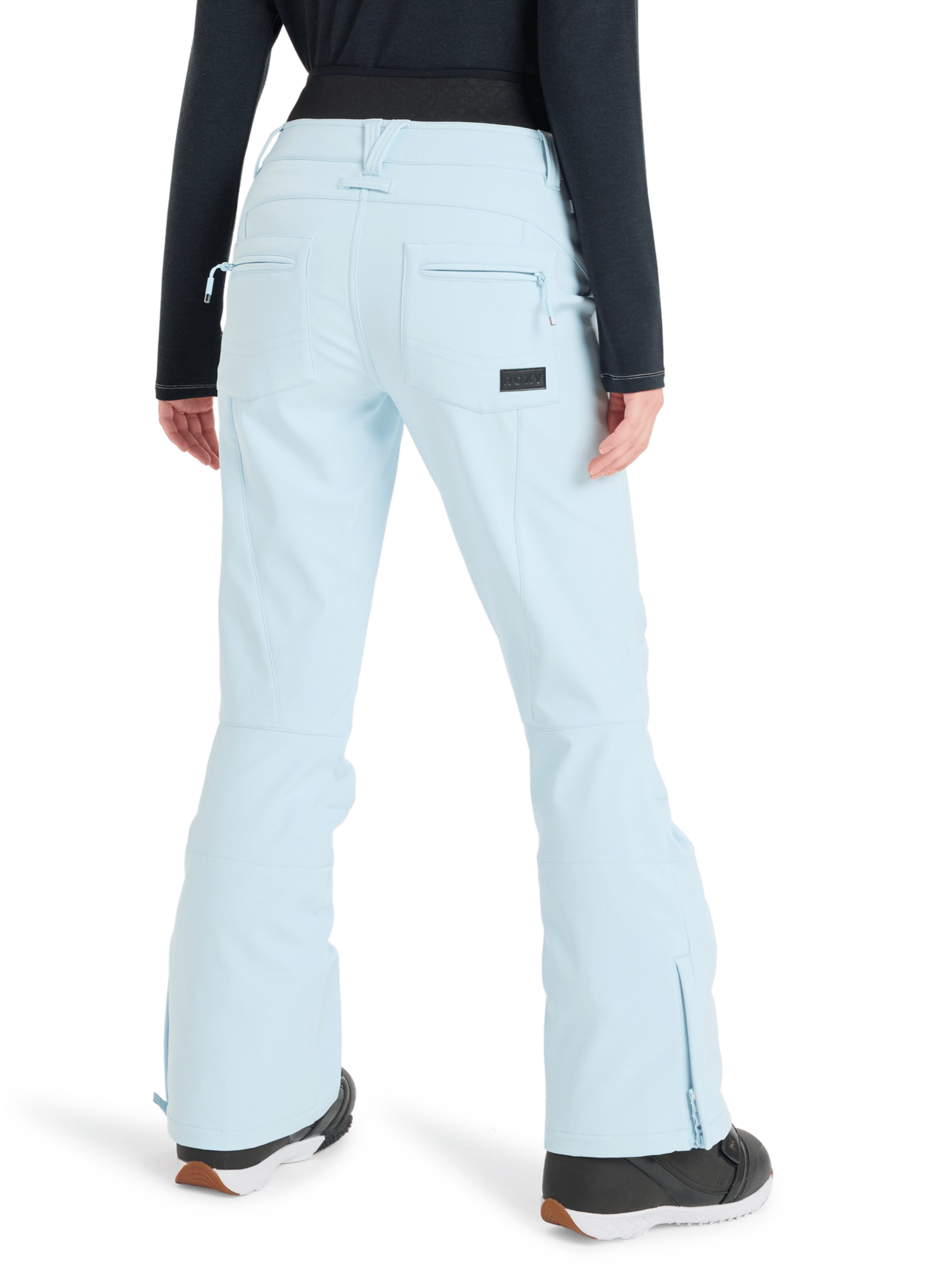 ROXY Regular Sporthose 'Rising High' in Blau
