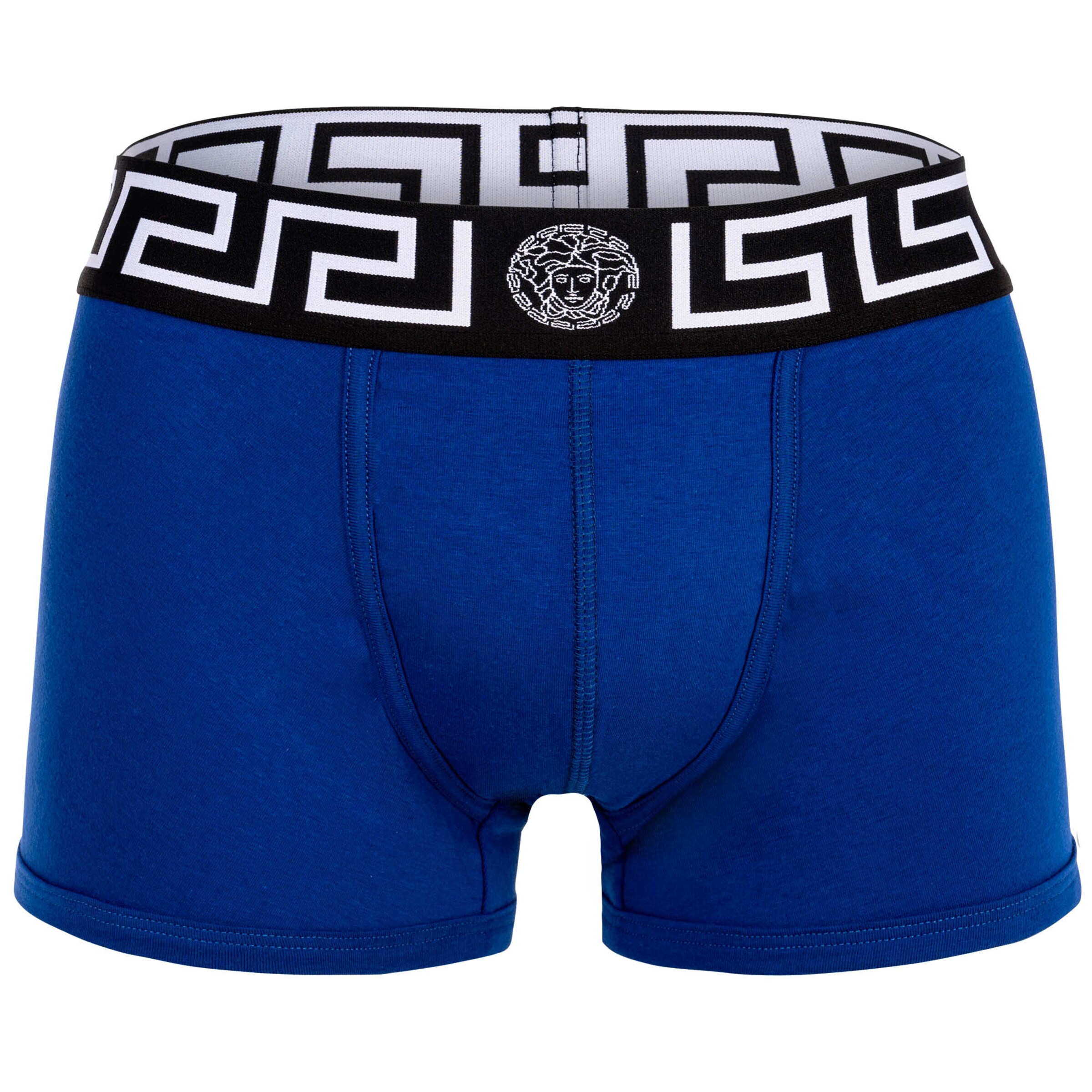 Boxer di VERSACE in blu: frontale