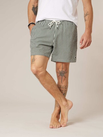 Deeluxe Board Shorts 'Pedro' in Green: front