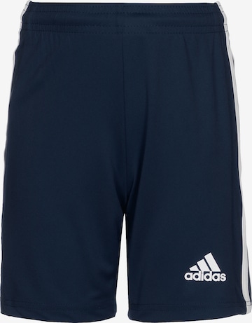 ADIDAS PERFORMANCESportske hlače 'Squadra 21' - plava boja: prednji dio