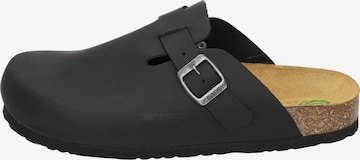 DR. BRINKMANN Clogs 'Nerpio' in Schwarz: Vorderseite