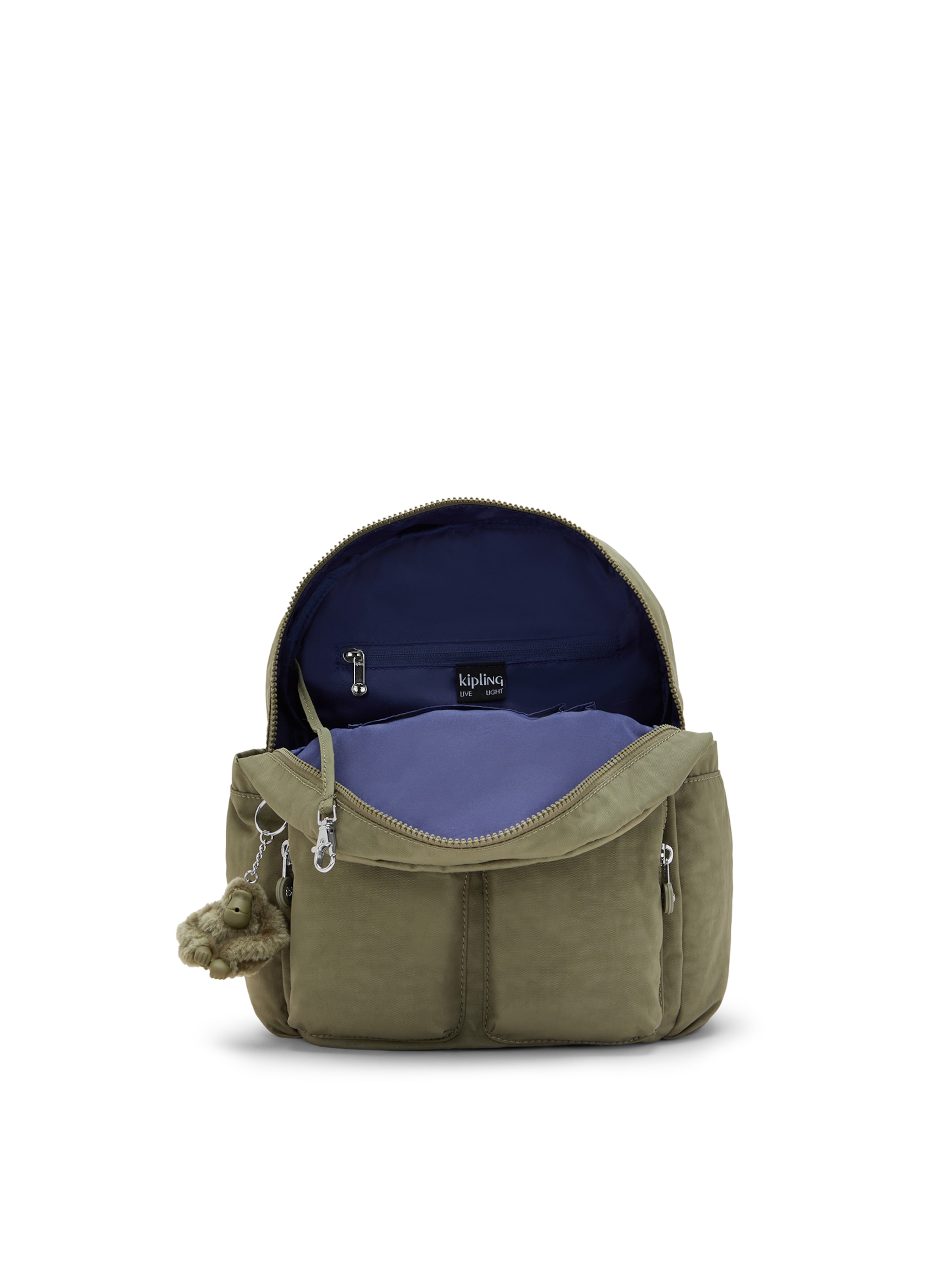 KIPLING Hátizsák 'City Pocket S' - zöld