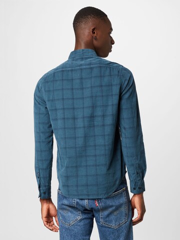 GARCIA Regular fit Button Up Shirt in Blue