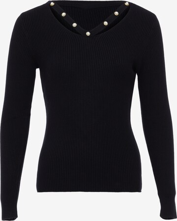 Pull-over CHANI en noir : devant