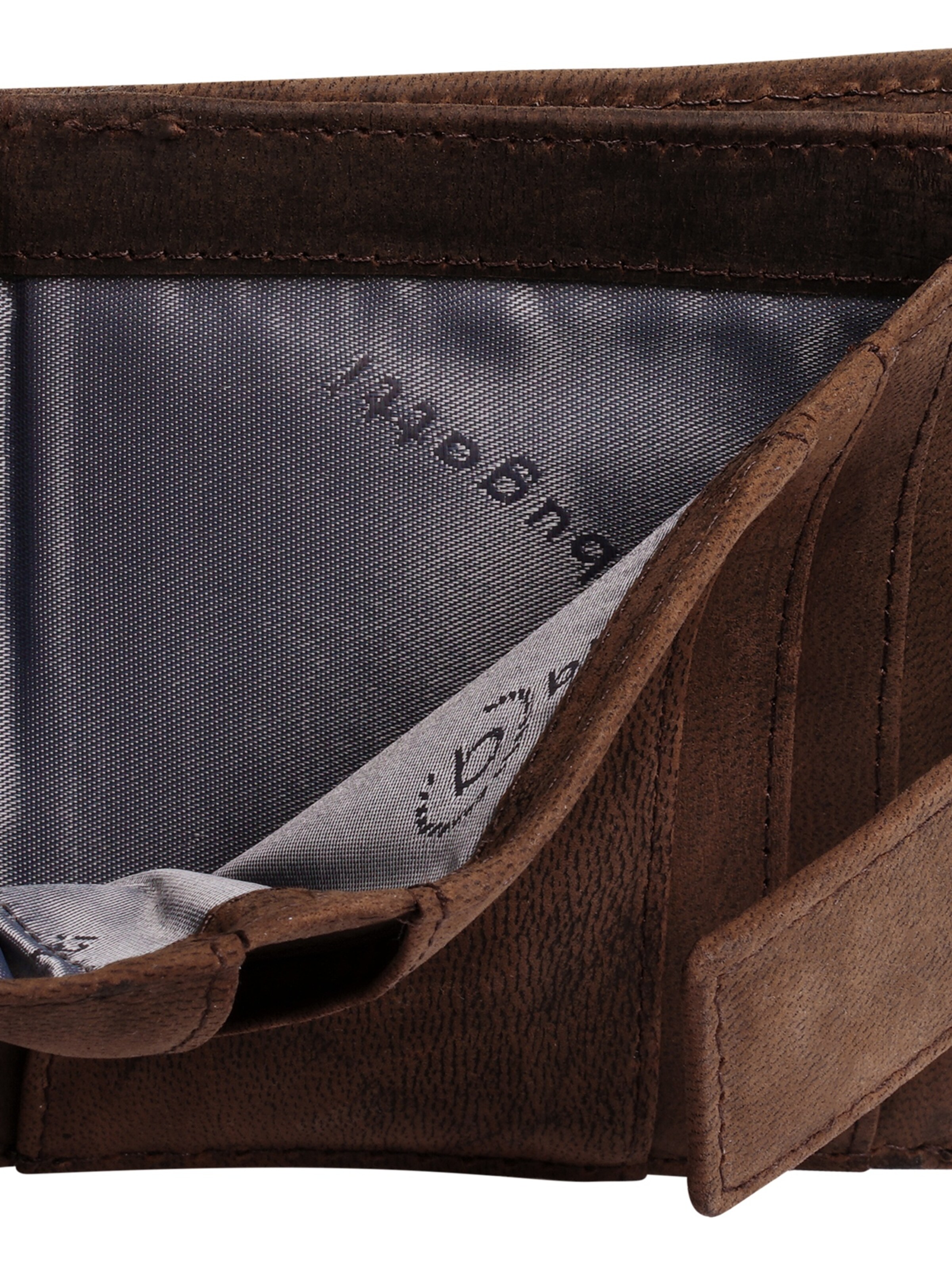 bugatti Portemonnaie 'bugatti Geldbörse LUCA' in Braun