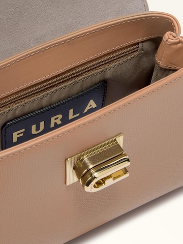 FURLA Handtas 'Furla Sacs À Main Mini 1927 Cuir Gris' in Grijs